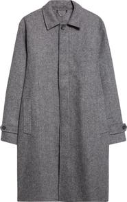PALMES Heritage Herringbone Wool Coat