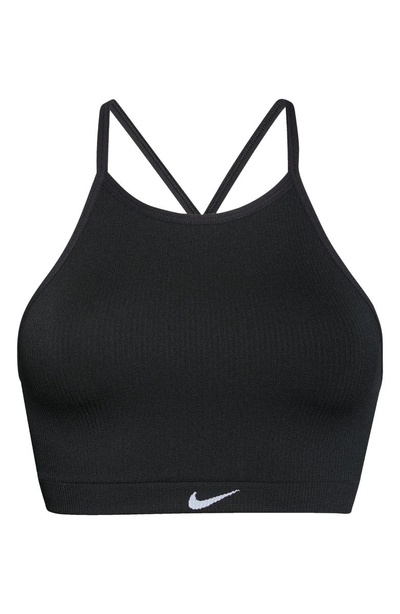 Nike Indy Dri-FIT Seamless Ribbed Sports Bra, Alternate, color, 