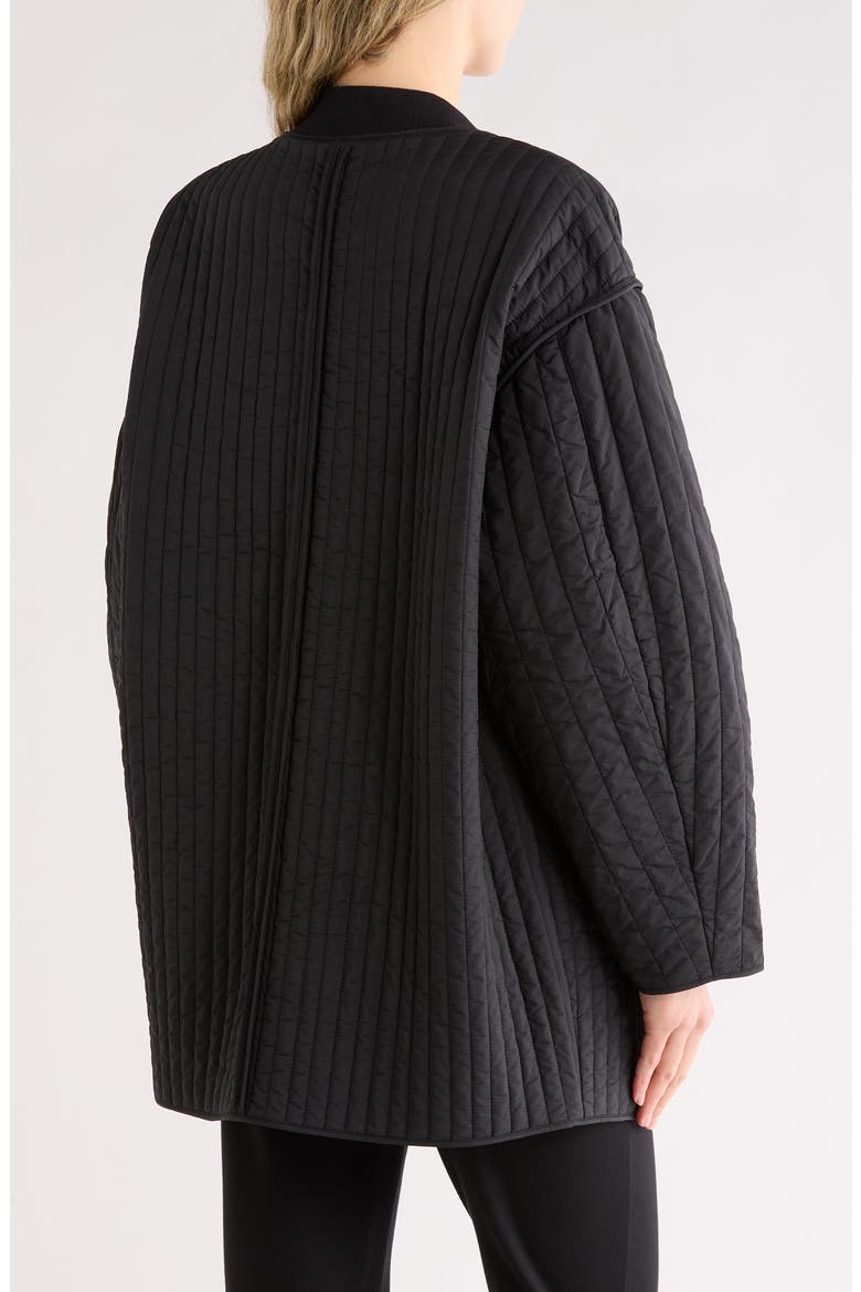 Bobbi Quilted Jacket, Alternate, color, BLACK