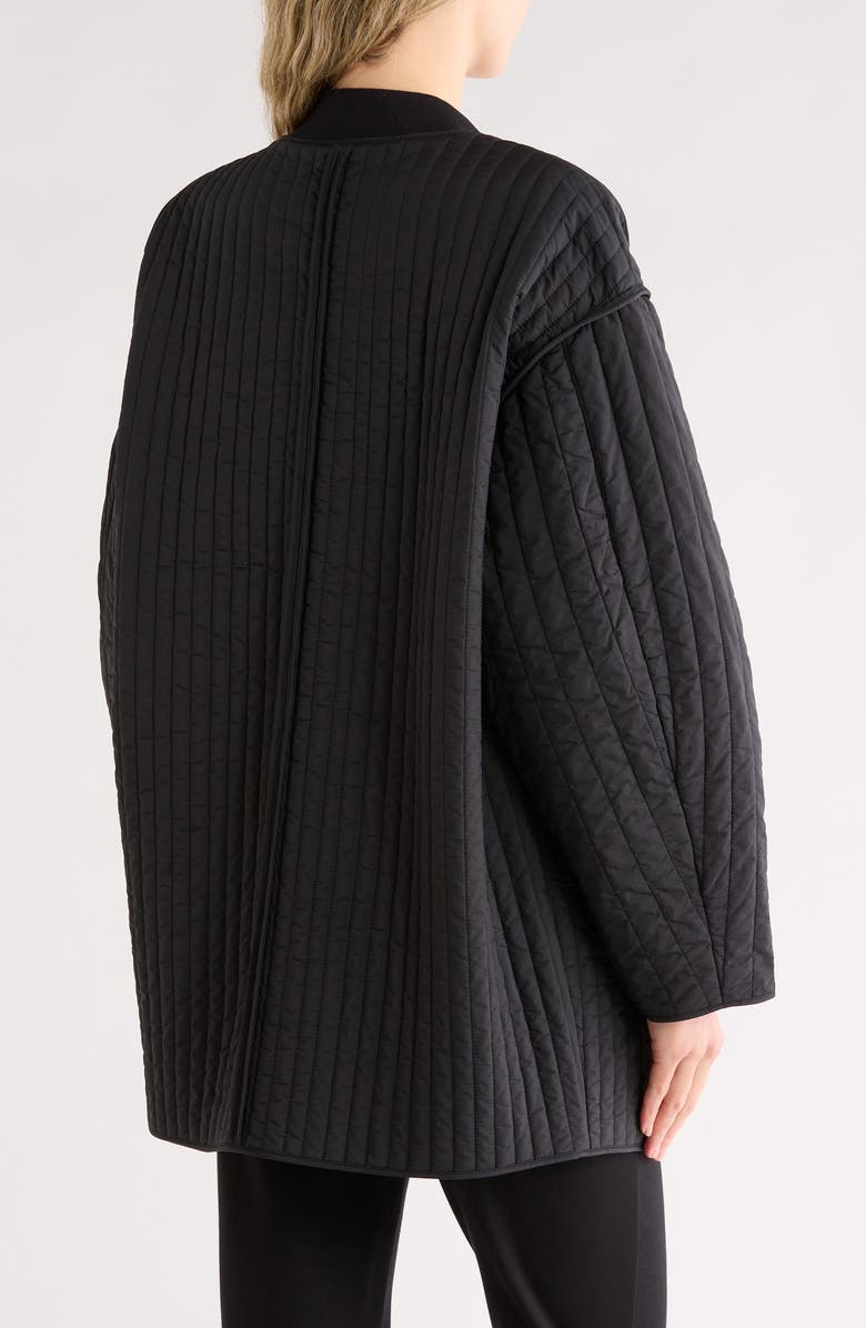 rag & bone Bobbi Quilted Jacket, Alternate, color, Black