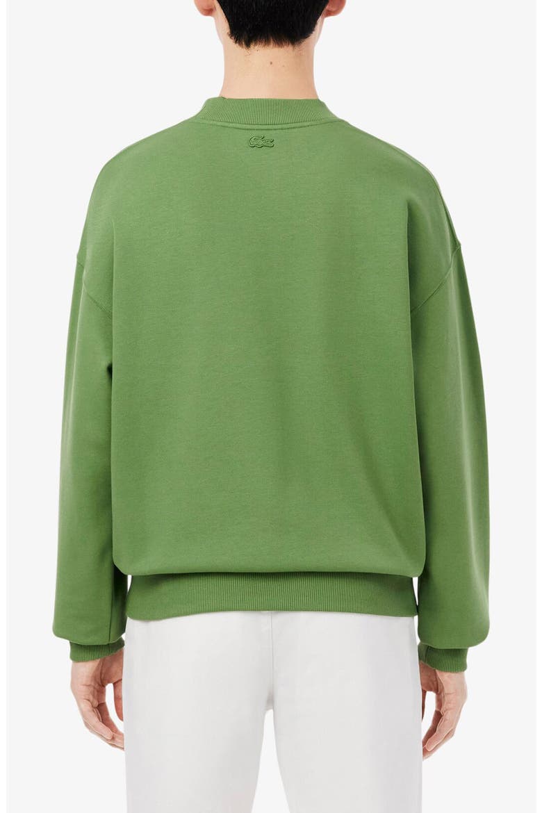 Cotton & Modal Sweatshirt, Alternate, color, LAMBS LETTUCE