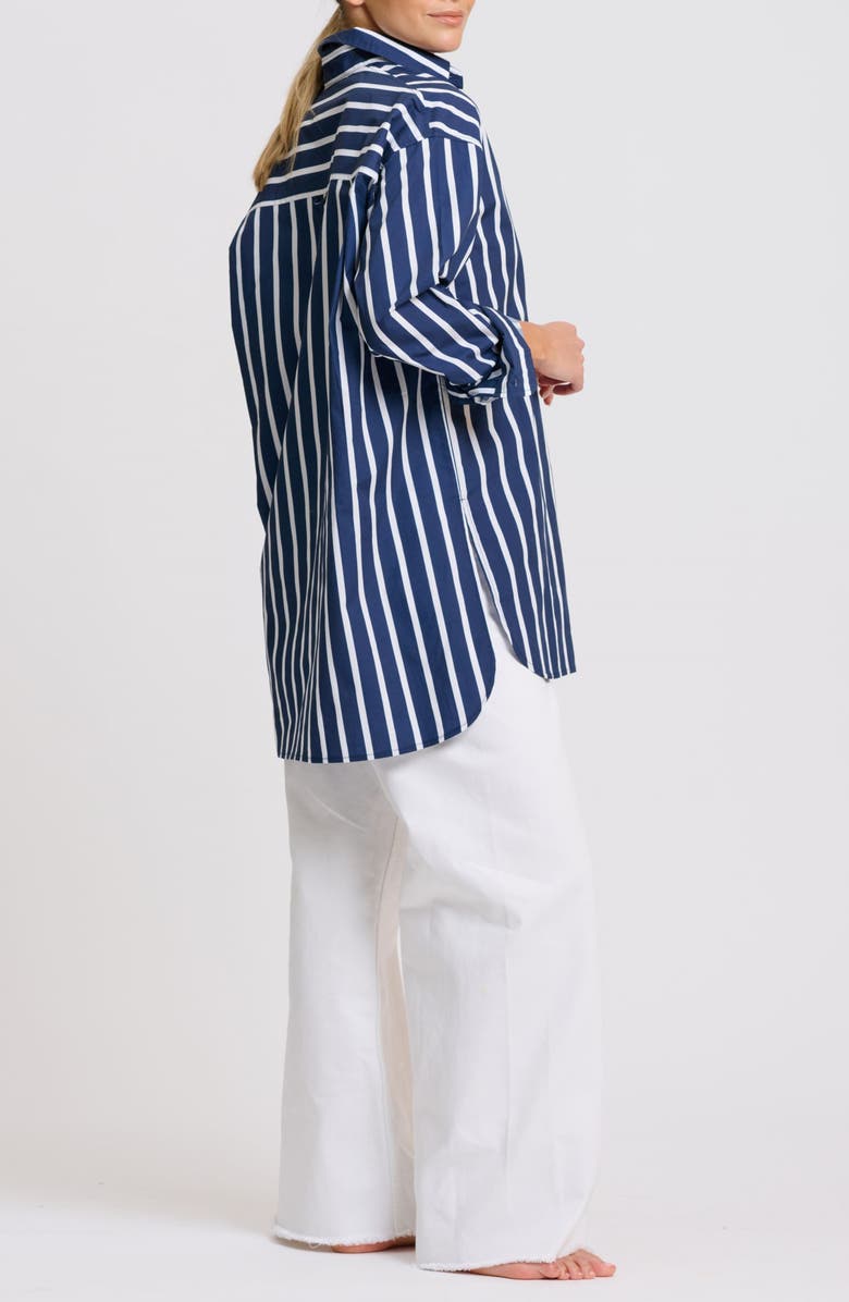 SHIRTY Stripe Boyfriend Shirt, Alternate, color, 