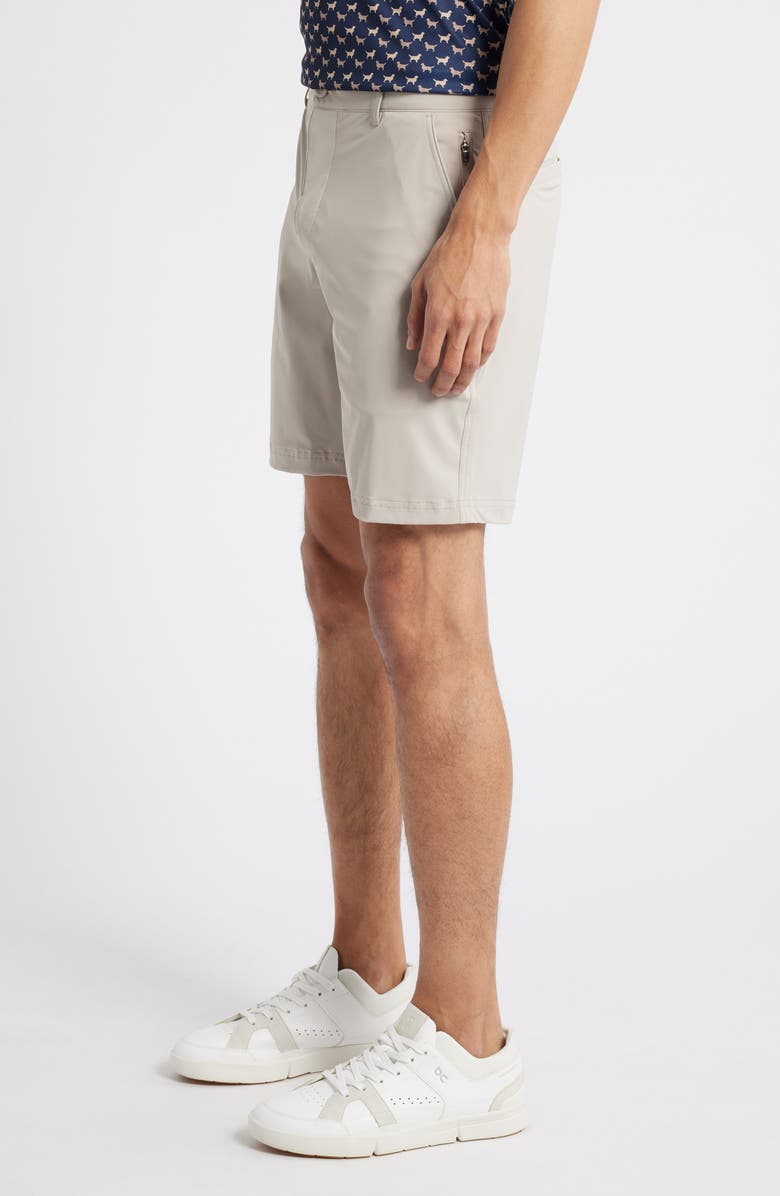 Swannies Fairway 8-Inch Flat Front Stretch Golf Shorts, Alternate, color, Tan