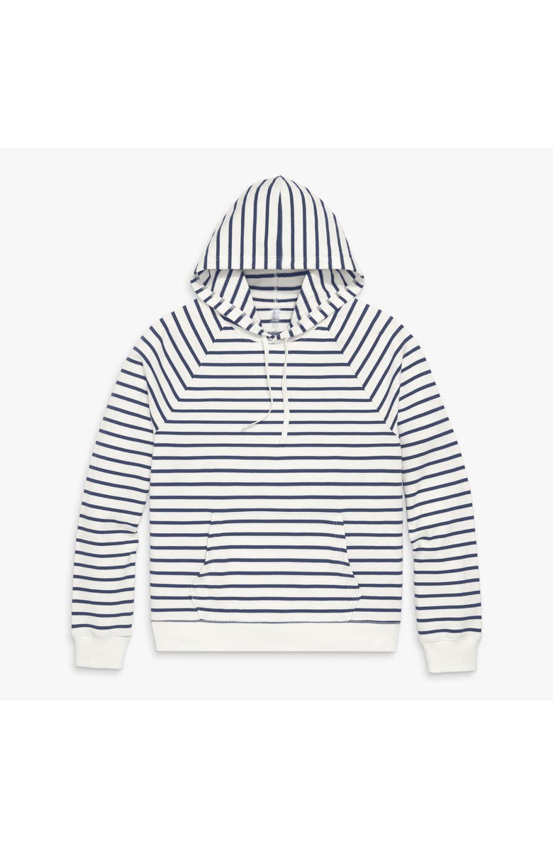 Primary Adult Stripe Pullover Hoodie, Main, color, Sunwashed Navy Ivory Stripe