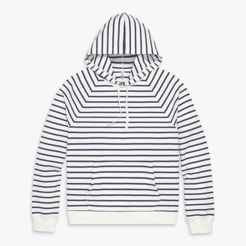 Adult Stripe Pullover Hoodie (Unisex Fit)