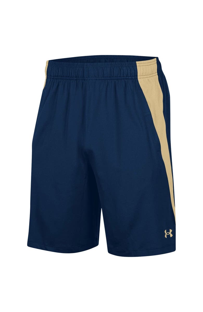 Under Armour Men's Under Armour Navy Navy Midshipmen Tech Vent Shorts, Main, color, 