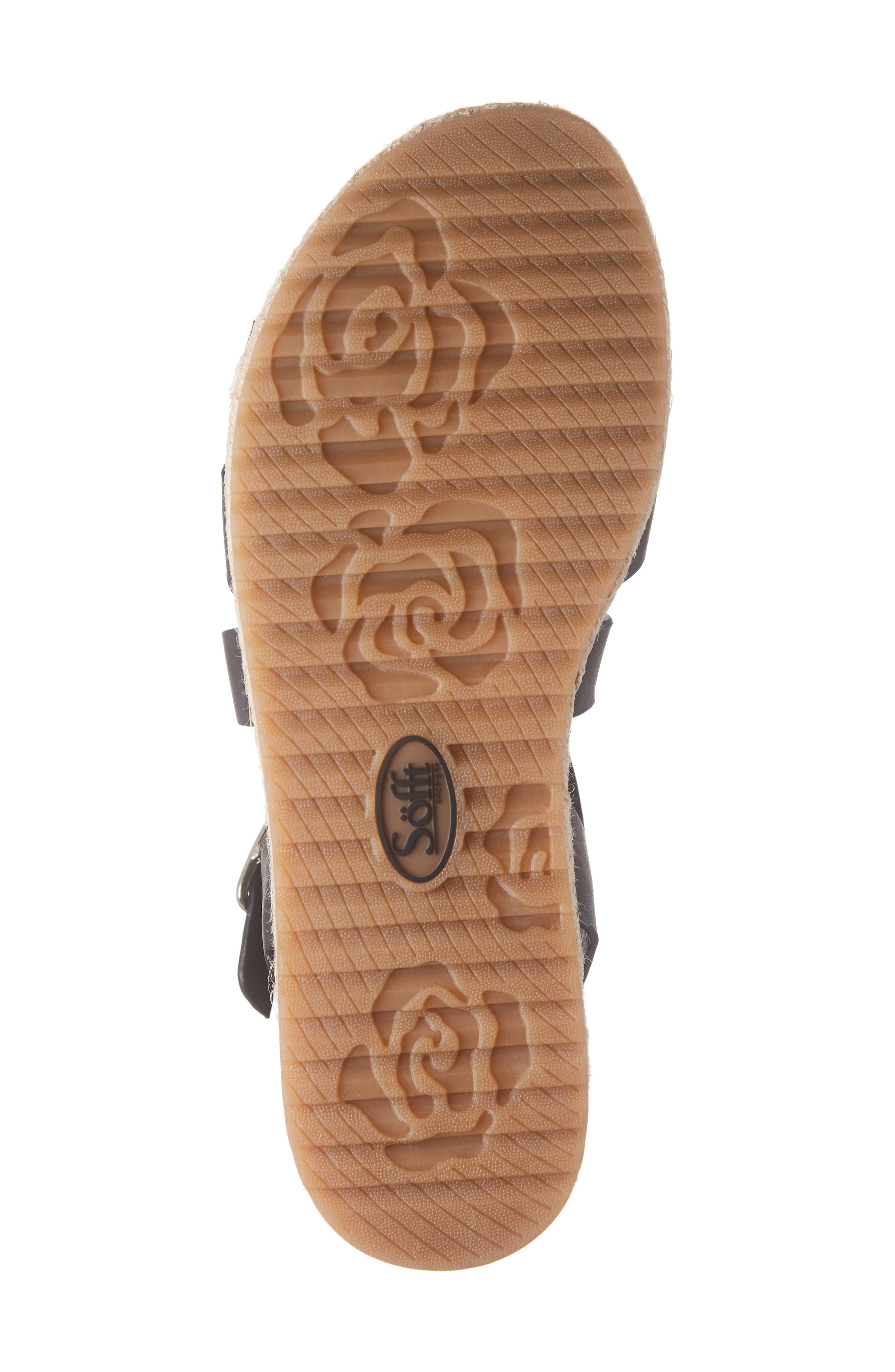 Söfft Beechwood Platform Sandal, Alternate, color, 