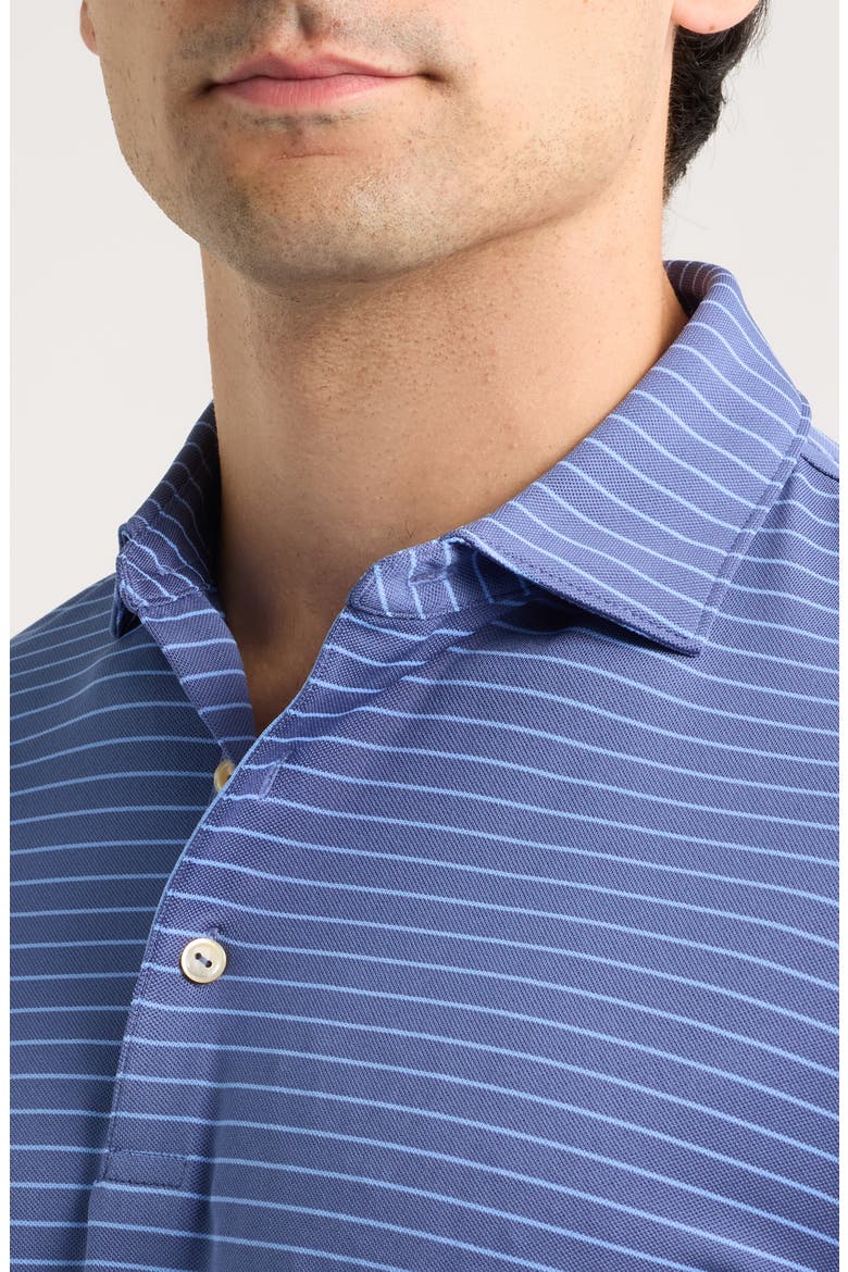 Winston Summer Comfort Performance Piqué Polo, Alternate, color, BALI BLUE