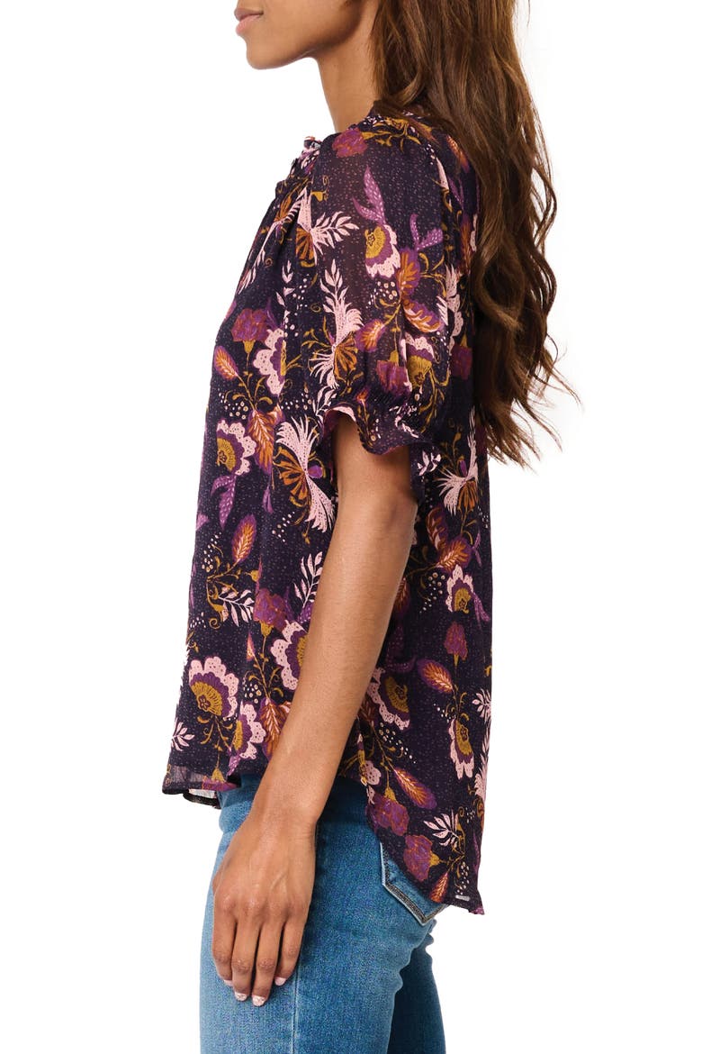 Dianthus Henley Top, Alternate, color, BOTANICAL EGGPLANT