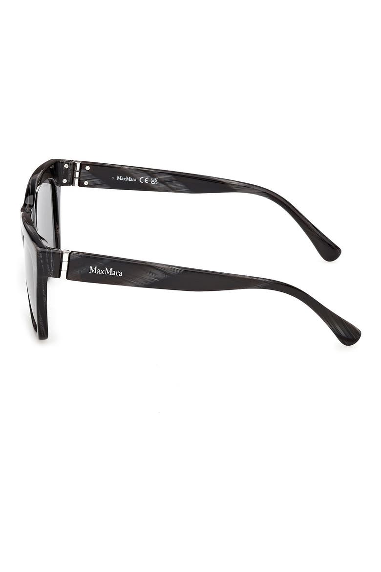 54mm Navigator Sunglasses, Alternate, color, BLACK HORN / SMOKE