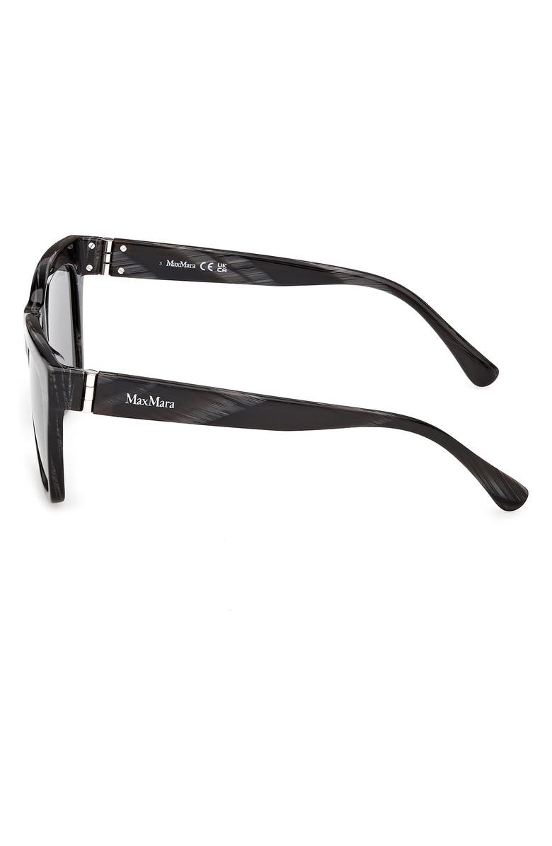 Max Mara 54mm Navigator Sunglasses, Alternate, color, 