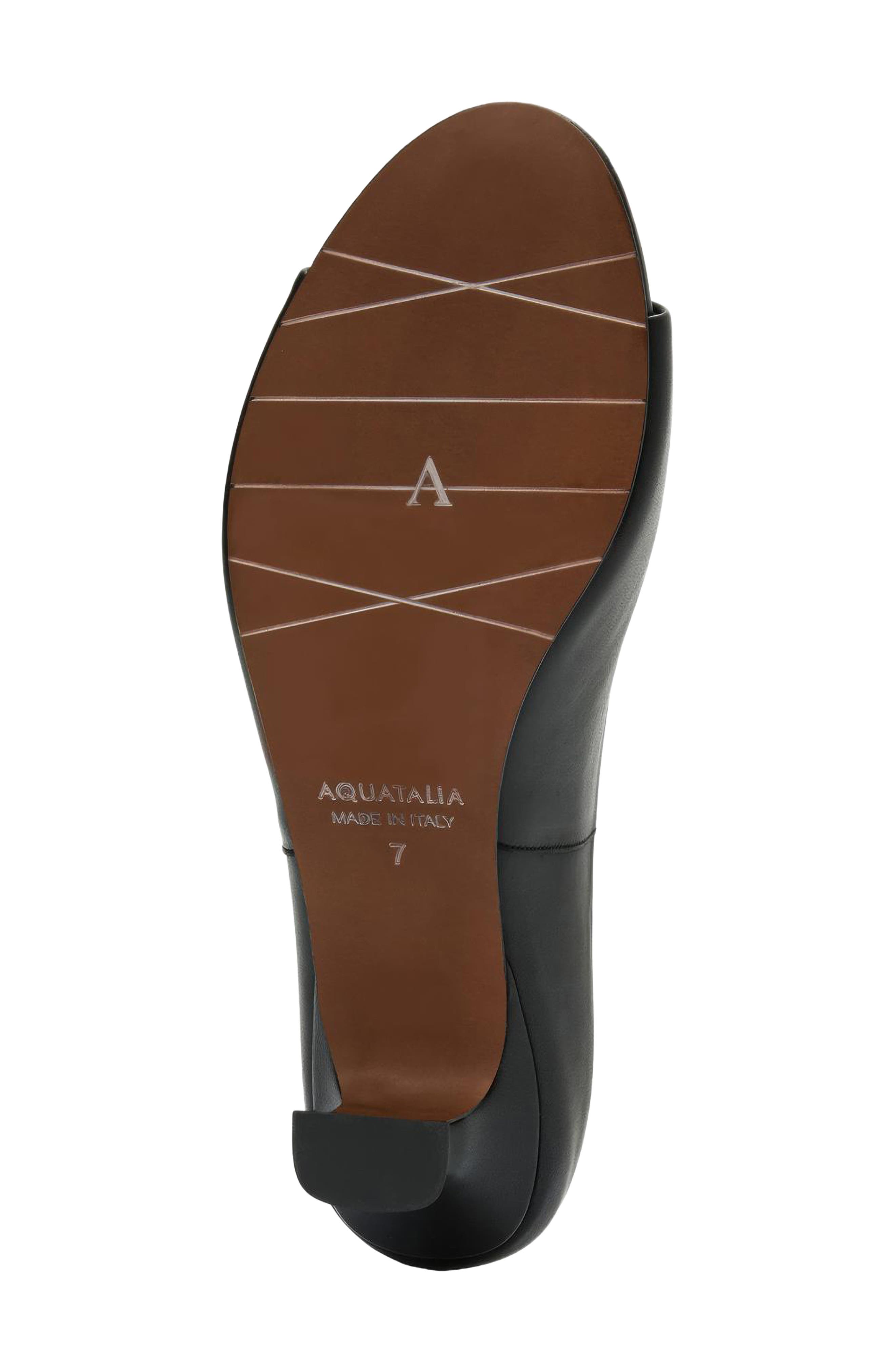 Aquatalia Krava Weatherproof Kitten Heel Sandal, Alternate, color, 