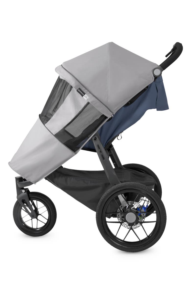UPPAbaby Sun & Bug Shield for RIDGE Jogger Stroller, Alternate, color, Black/ Grey