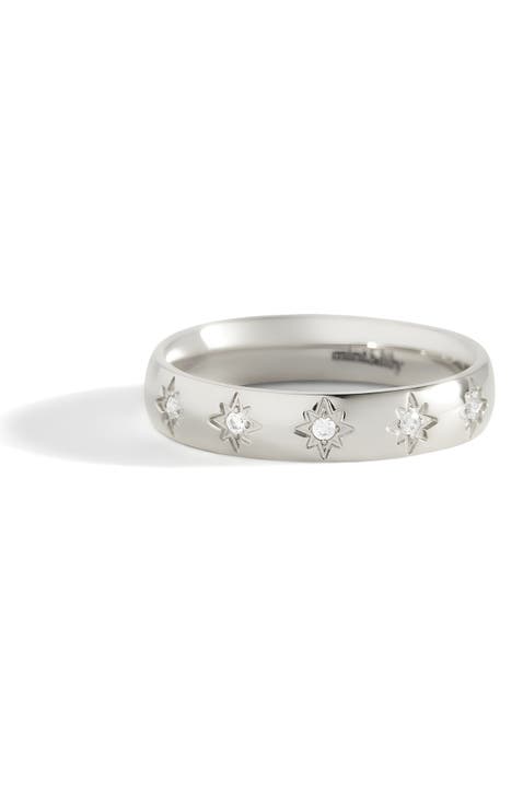 Star Set Stacking Ring