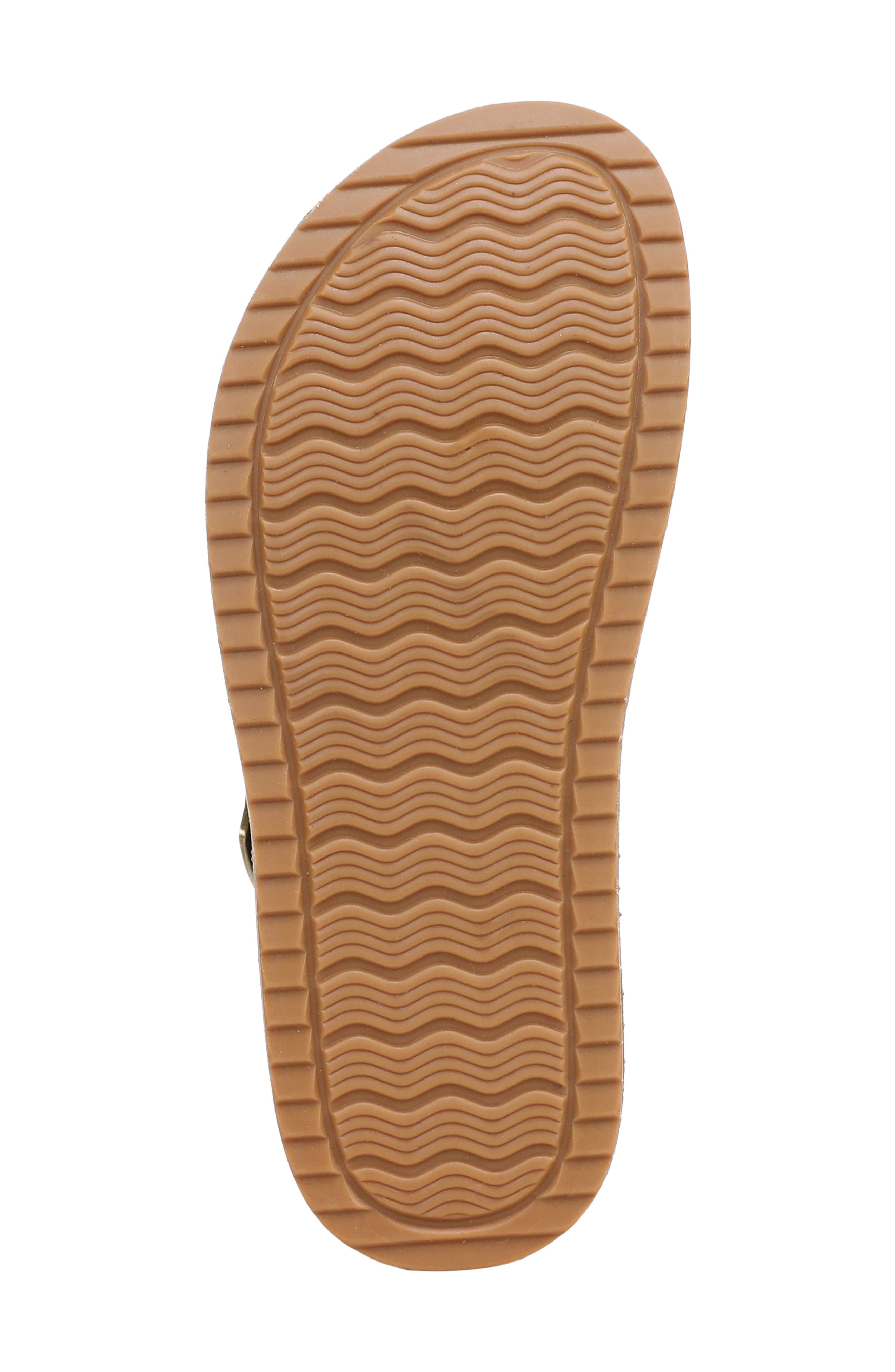 Happy Lucky Wedge Platform Sandal, Alternate, color, HONEY BROWN