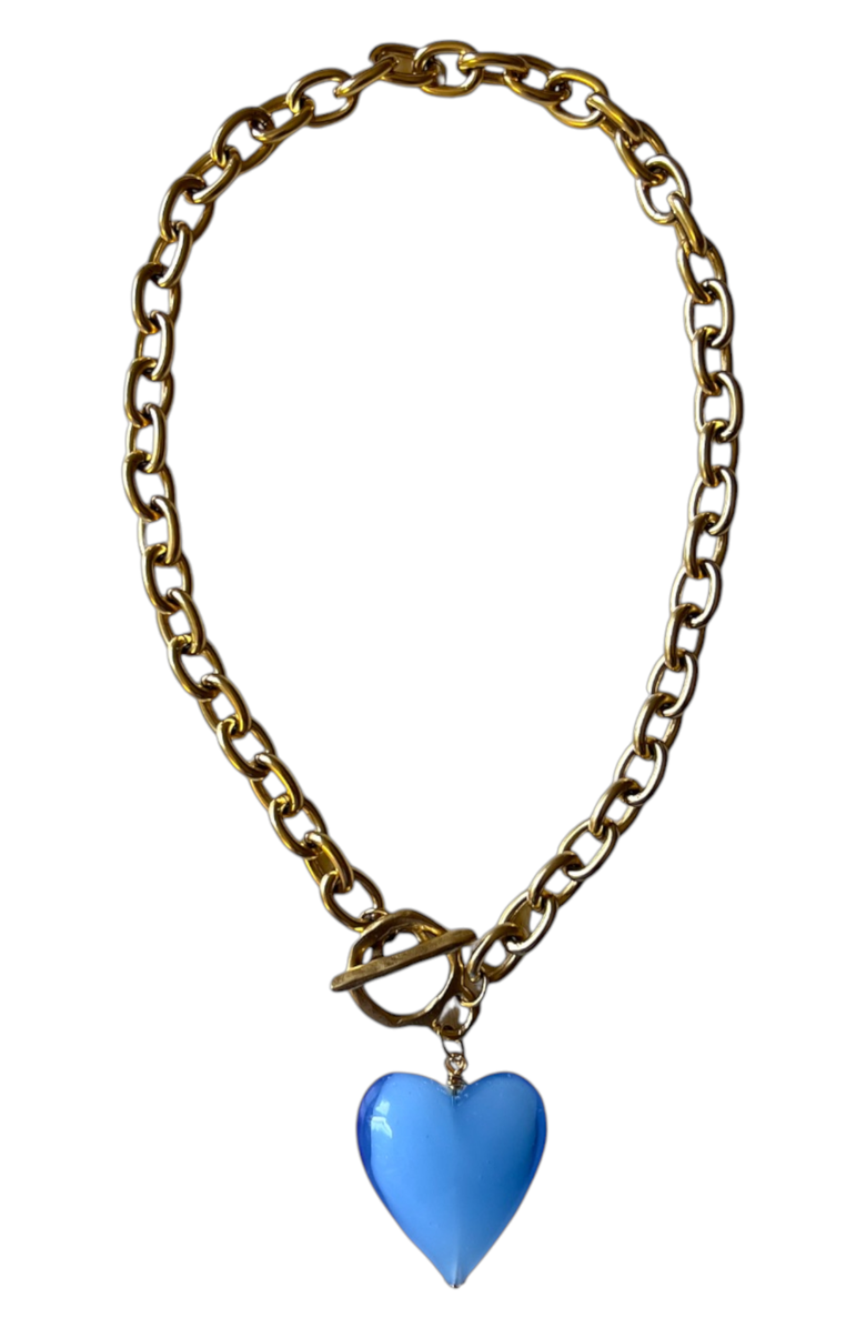 sccollection Amore Necklace, Main, color, Bella Blue