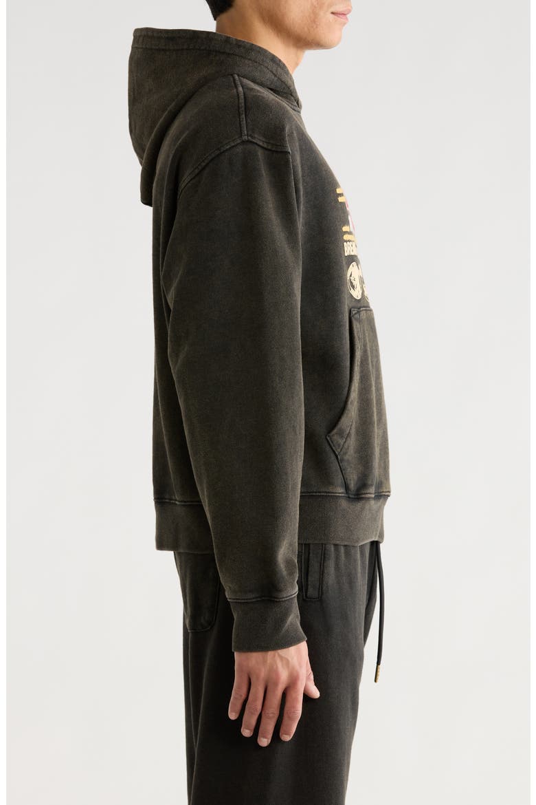 Honor Dinning Embroidered Hoodie, Alternate, color, GREY