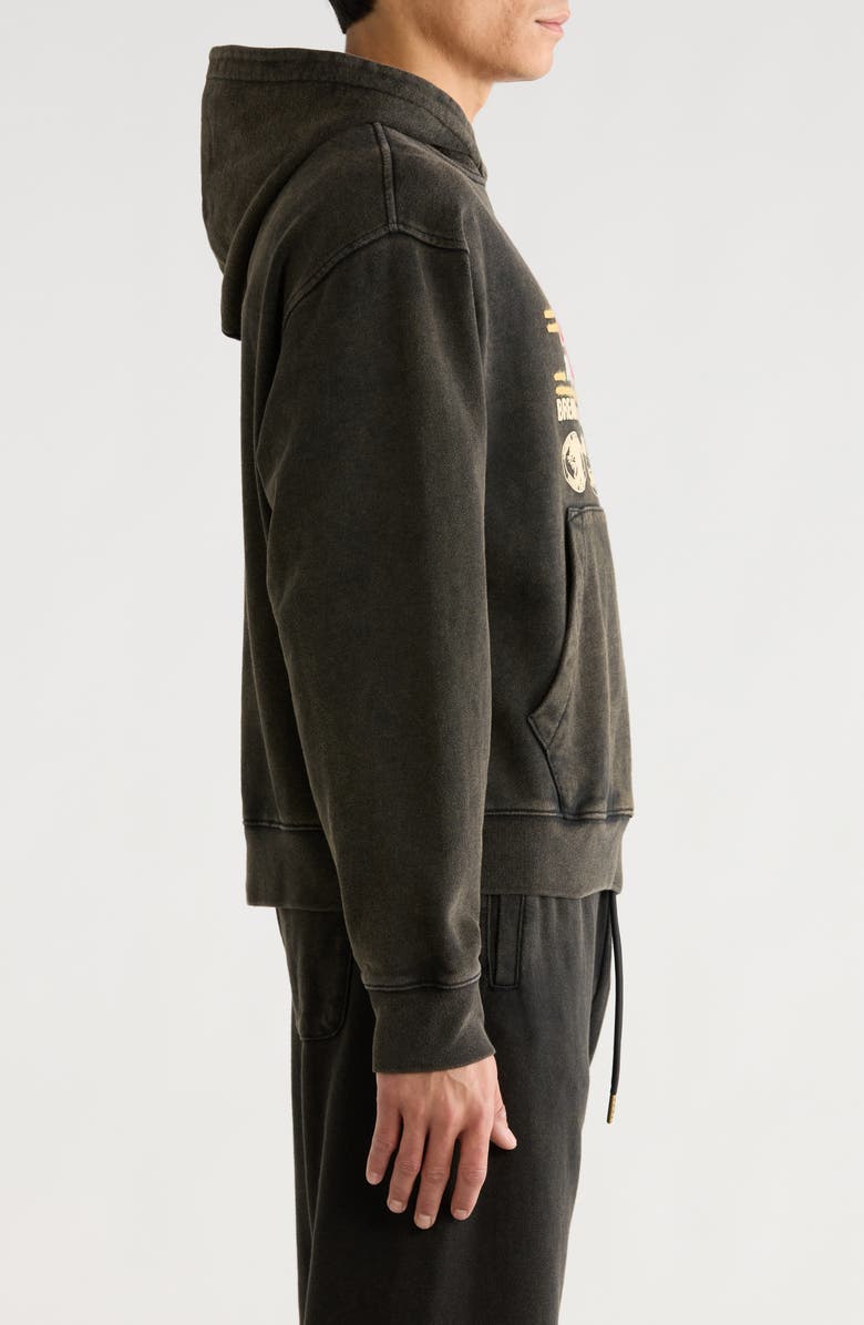 HONOR THE GIFT Honor Dinning Embroidered Hoodie, Alternate, color, Grey