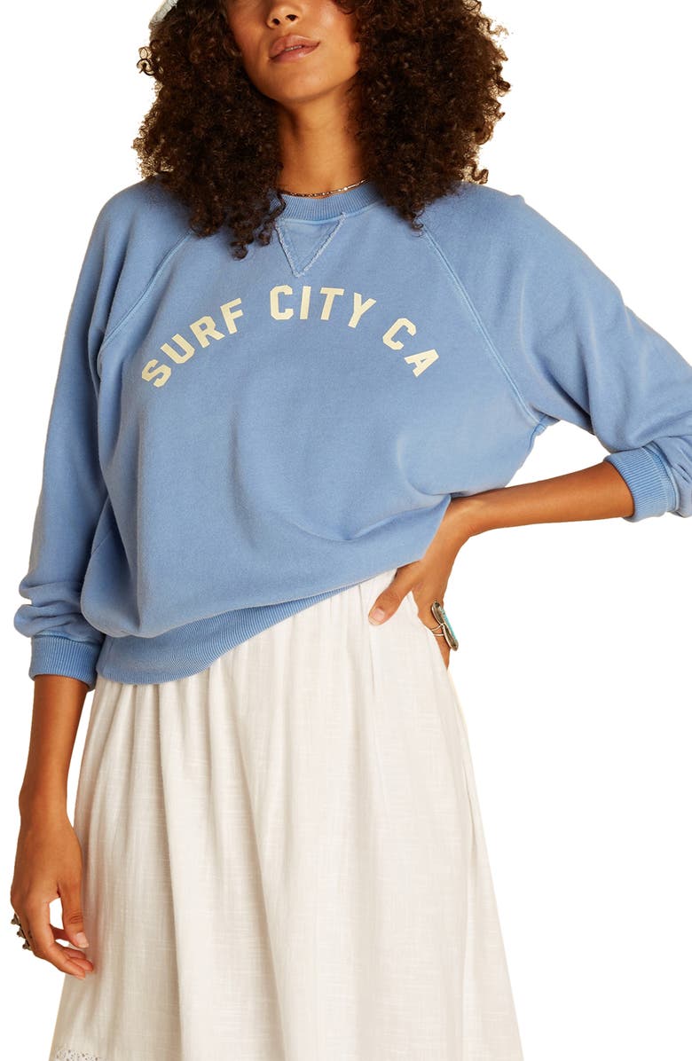 Billabong x Wrangler On the Rise Sweathirt, Main, color,