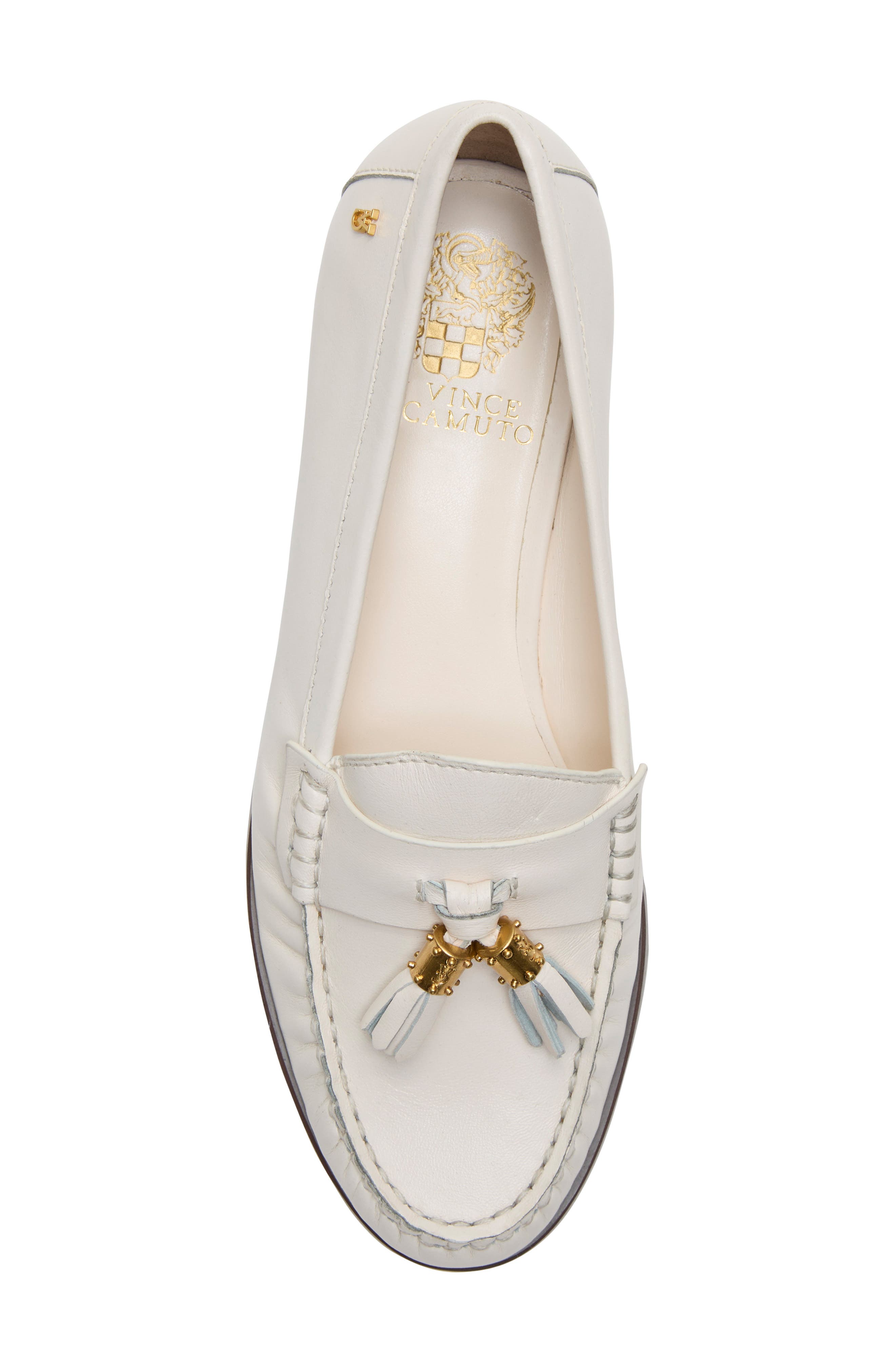 Vince Camuto Casbella Loafer, Alternate, color, Coconut Cream