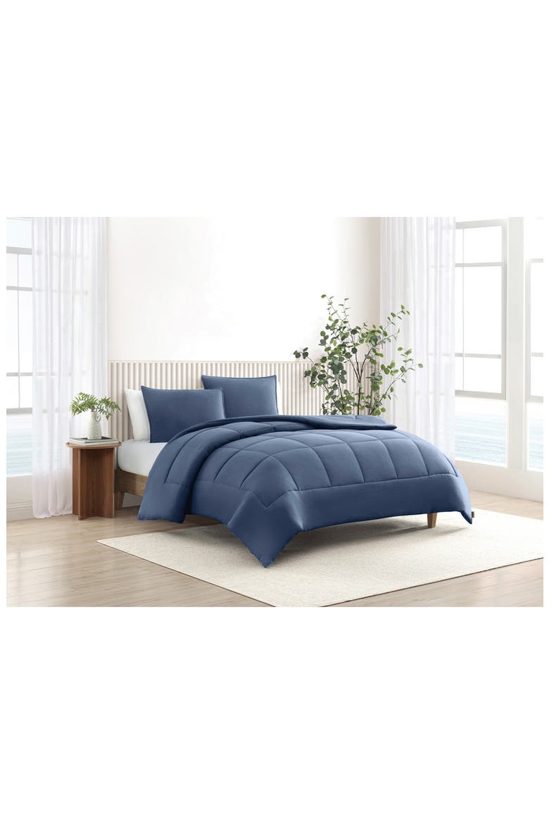 Devon Comforter & Sham Set, Alternate, color, DESERT BLUE