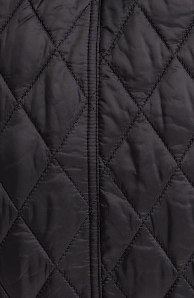 Burberry Finsbridge Belted Quilted Jacket, Alternate, color, 