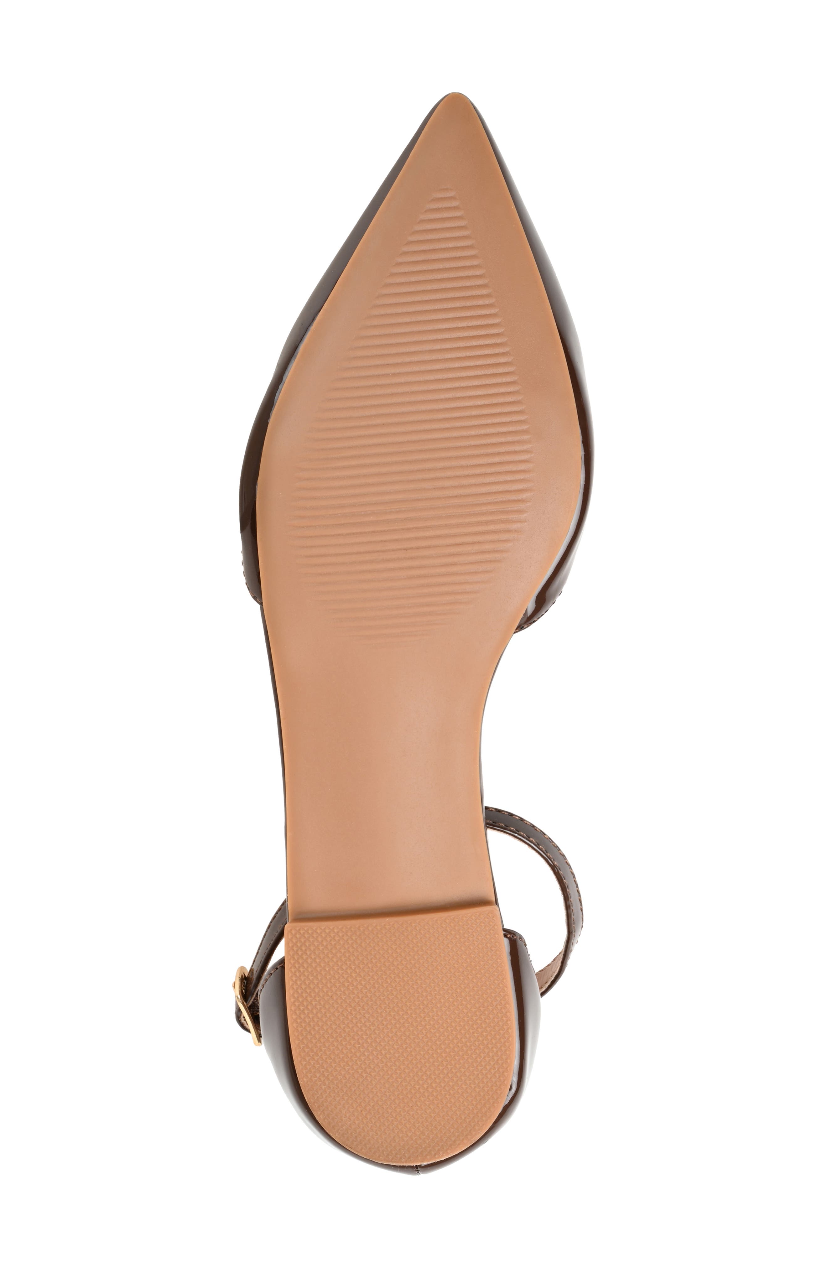 Journee Collection Reba Flat - Wide Width, Alternate, color, Brown