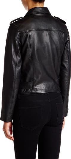 Allison Leather Moto Jacket
