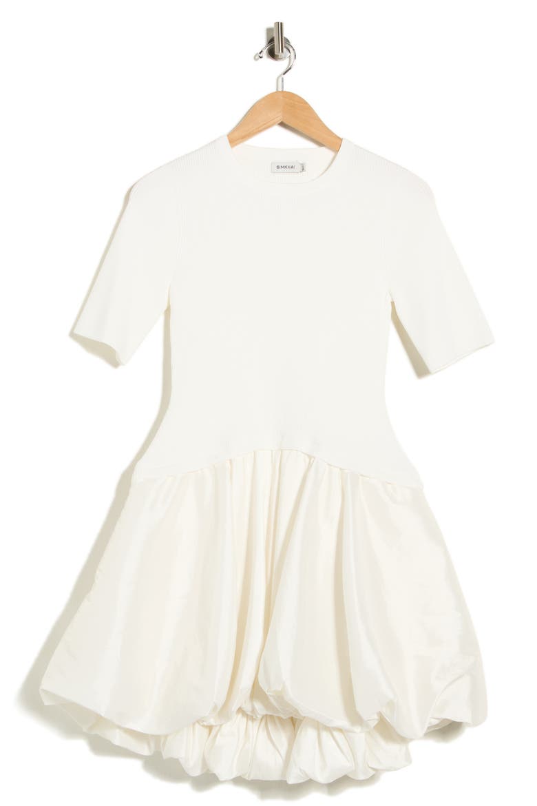 Kenny Bubble Minidress, Alternate, color, IVORY