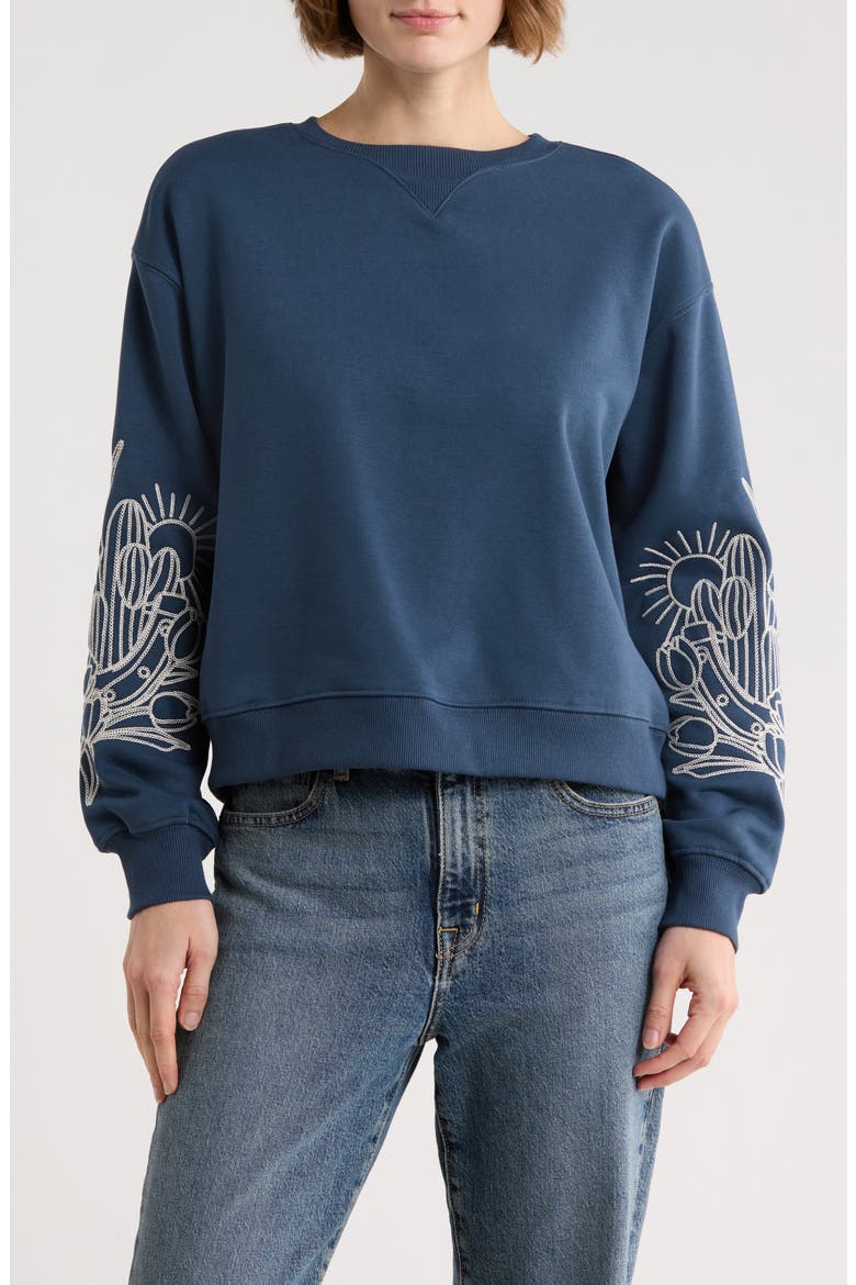 Embroidered Sweatshirt, Main, color, BIG DIPPER