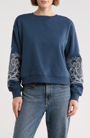 Scotch & Soda Embroidered Sweatshirt
