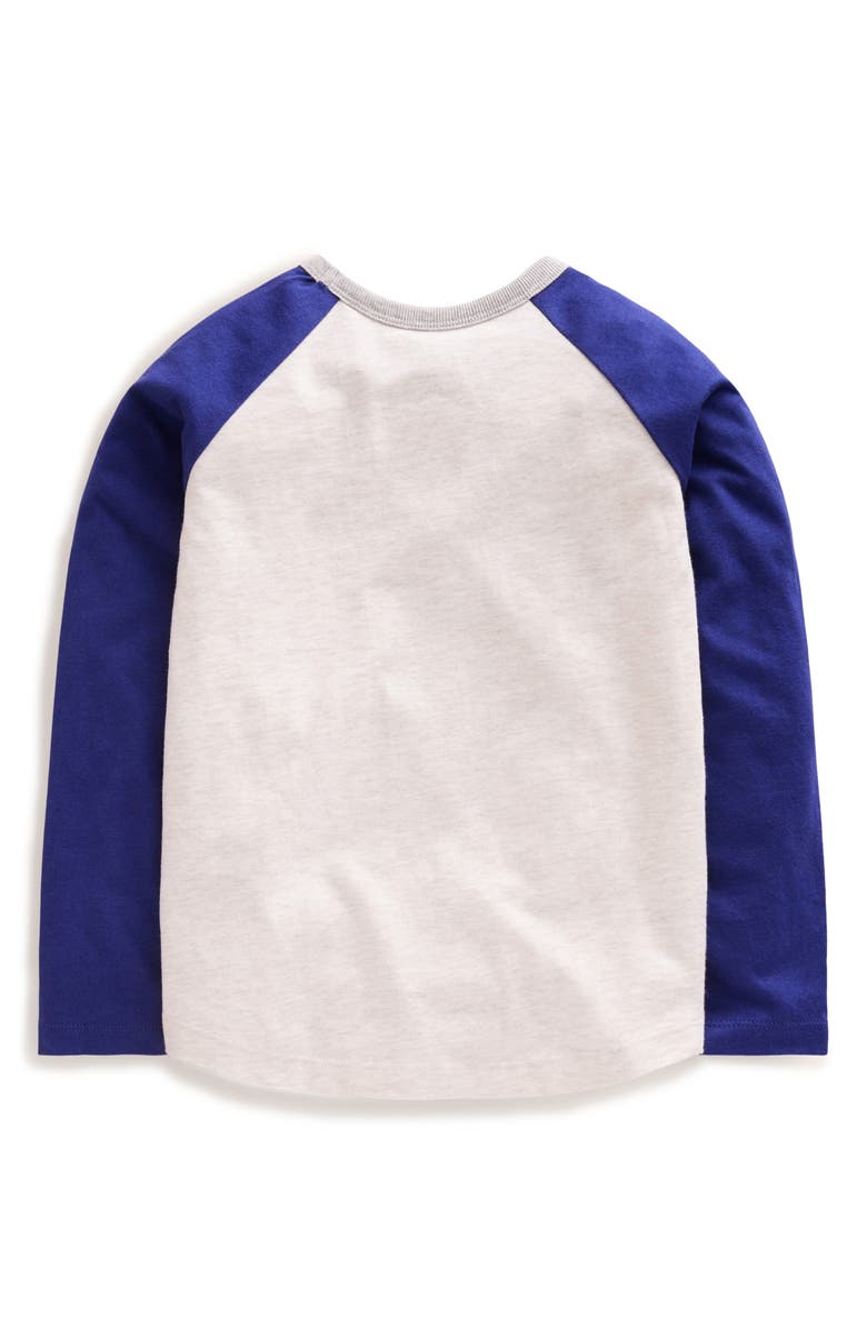 Mini Boden Kids' Embroidered Dogs Long Sleeve Cotton Graphic T-Shirt, Alternate, color, 