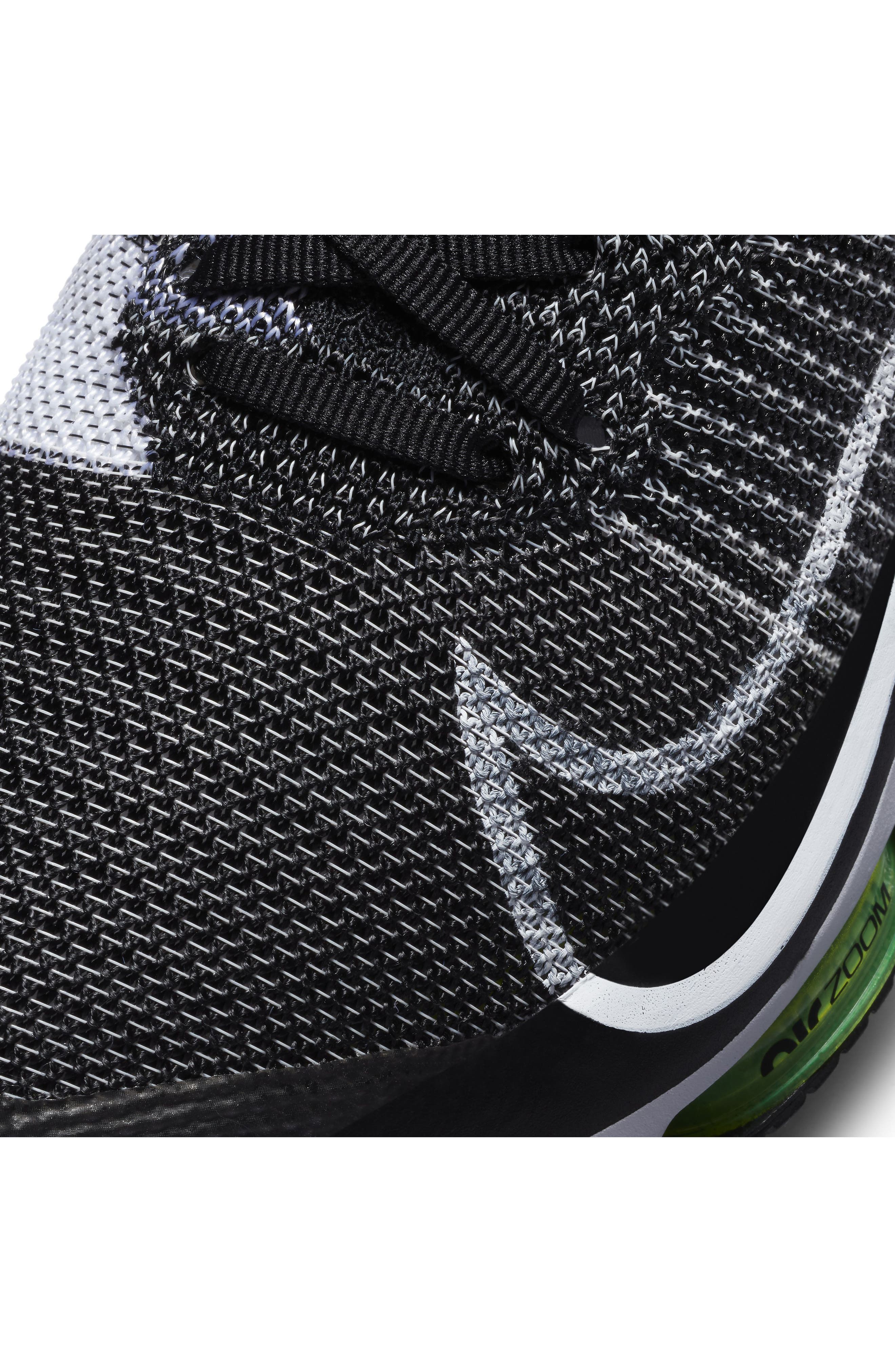 Nike Air Zoom Tempo Flyknit Running Shoe, Alternate, color, 