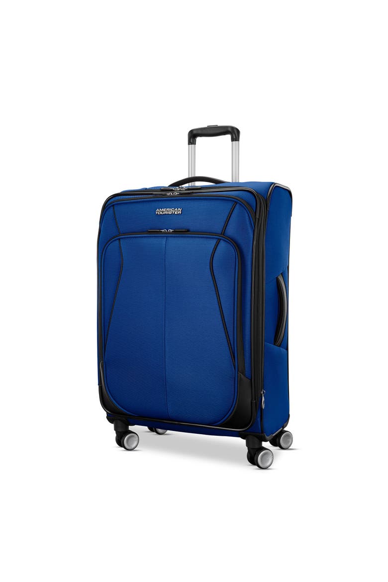 4 KIX 3.0 Softside 24" Checked Spinner, Main, color, Sapphire Blue