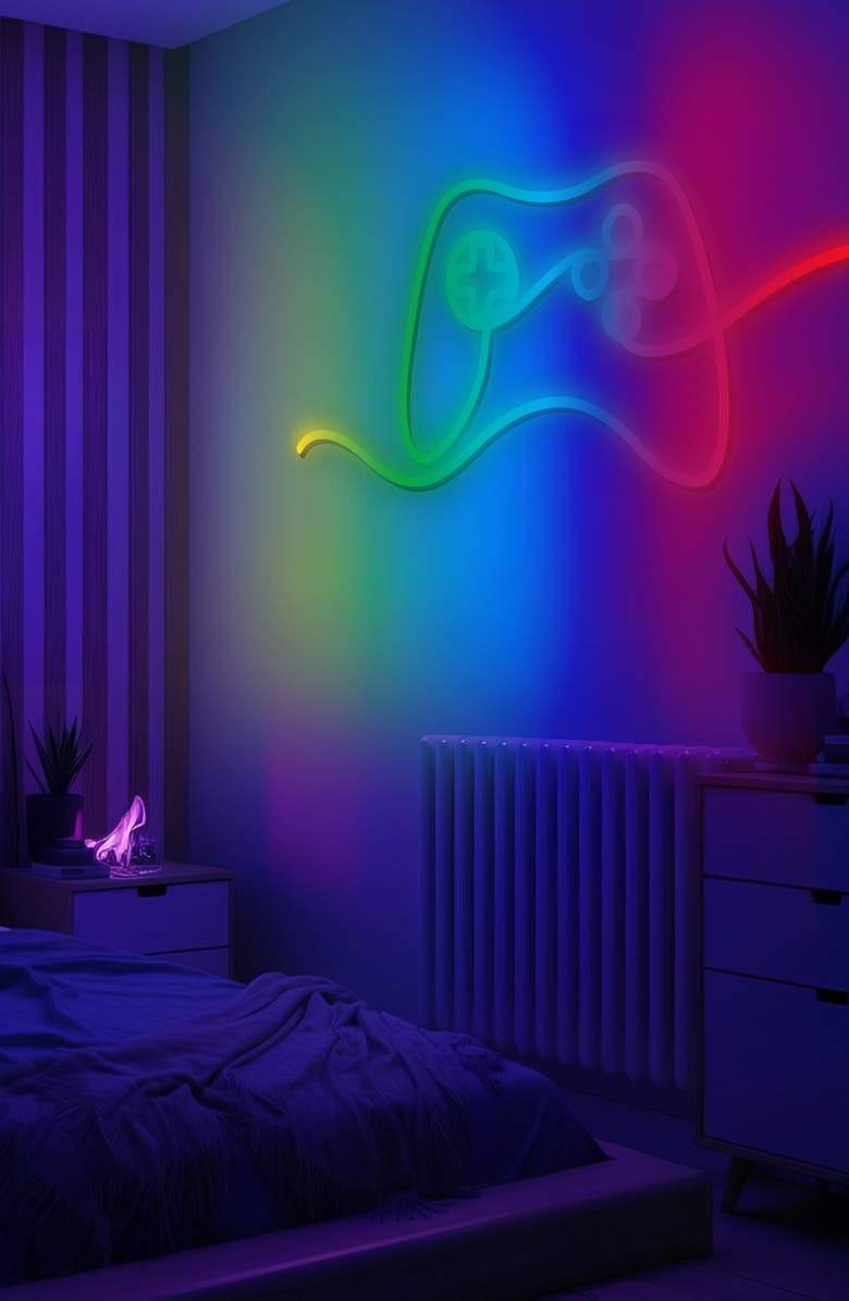 Innovibe 20-Foot Neon Rope Light, Alternate, color, Red Green Blue