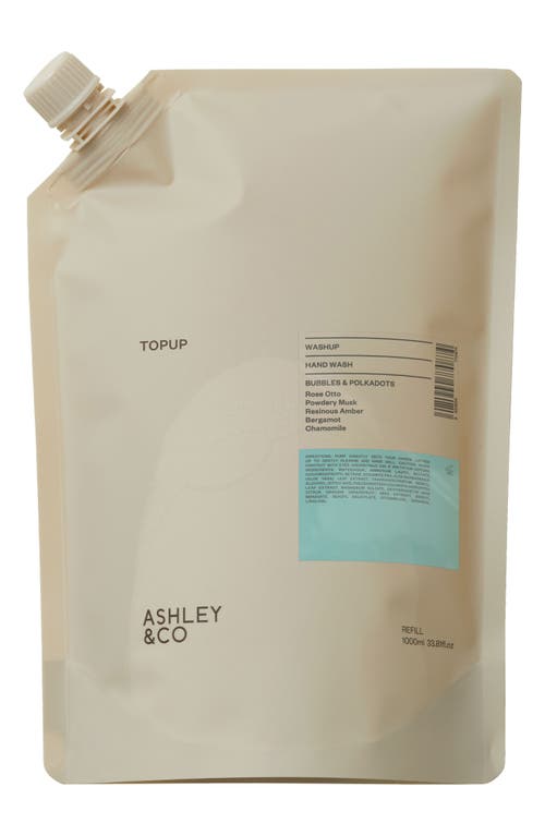 Ashley & Co Topup Botanical Hand Wash Refill In Transparent