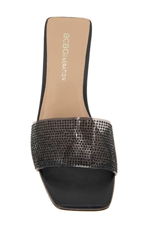 Bcbg Maxari Slide Sandal In Black