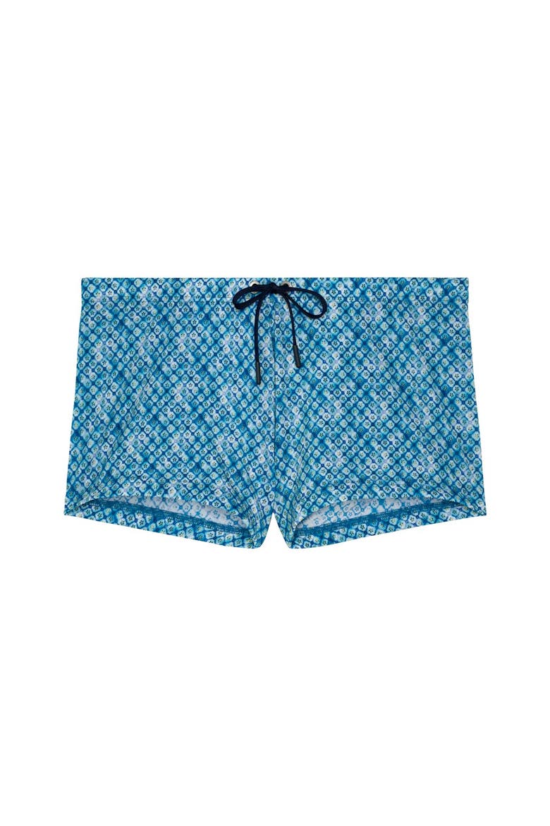 Camaiore Swim Shorts, Main, color, Blue Print