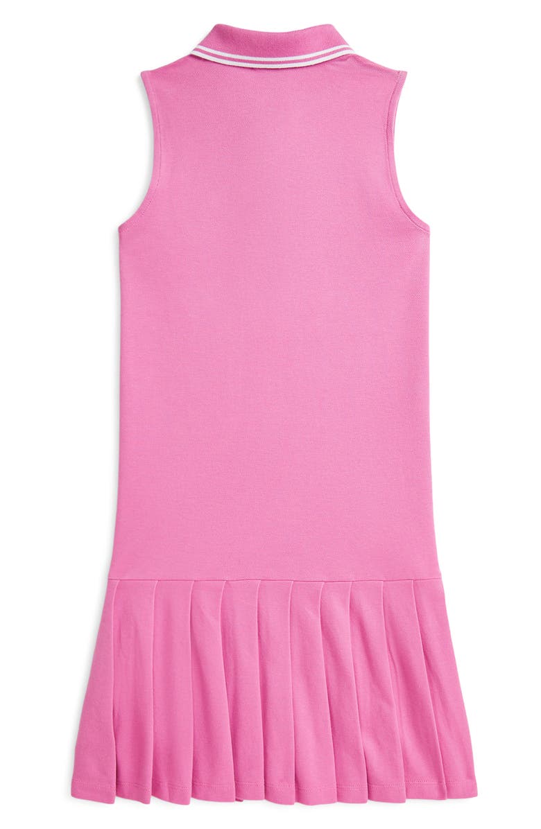 Ralph Lauren Kids' Piqué Polo Dress, Alternate, color,