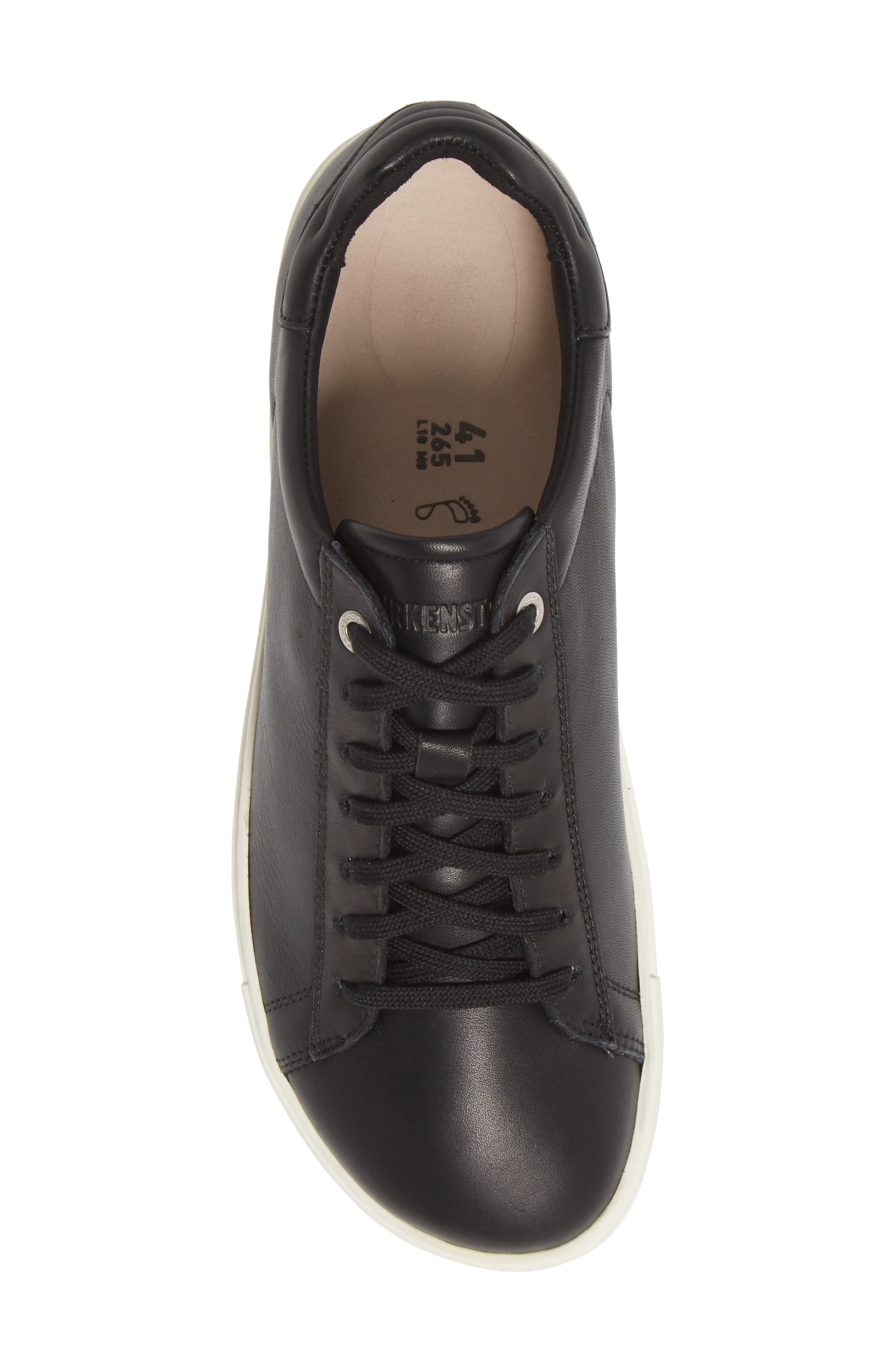 Birkenstock Bend Low Top Sneaker, Alternate, color, Black