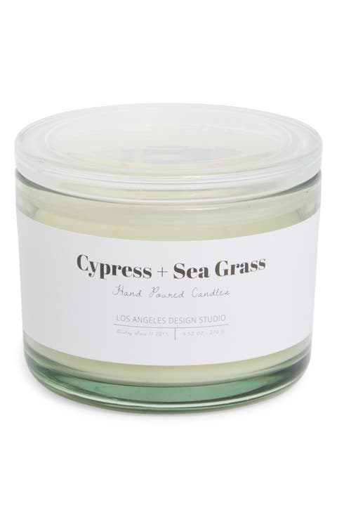 Cypress & Sea Grass Candy Scented Candle