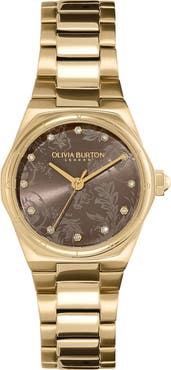 Olivia Burton Mini Hexa Bracelet Watch, 28mm