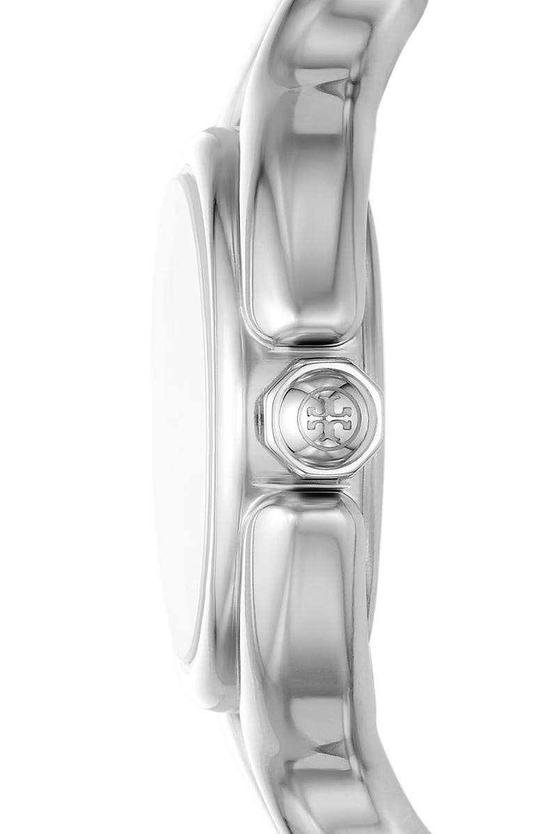 Tory Burch The Braided Knot Bangle Watch, 28mm, Alternate, color,