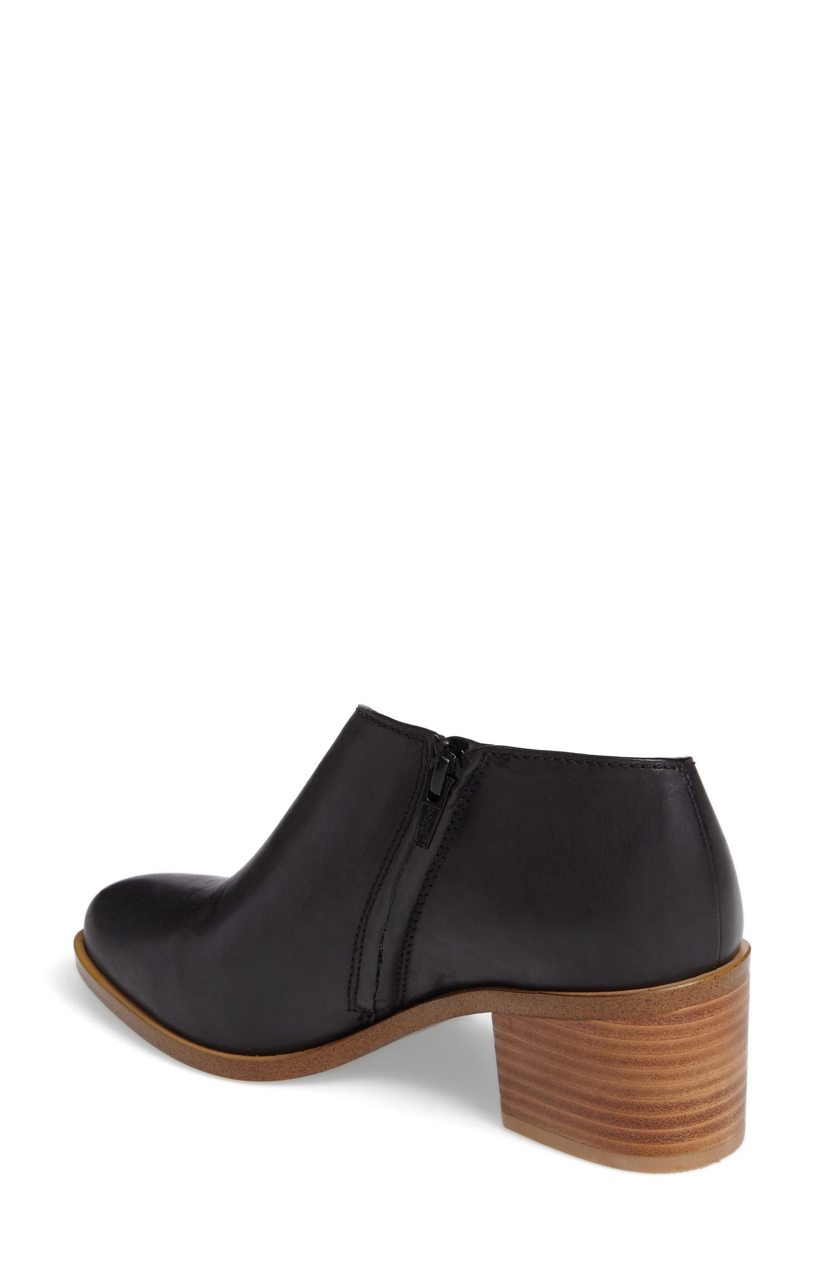 Isak Bootie, Alternate, color, BLACK LEATHER