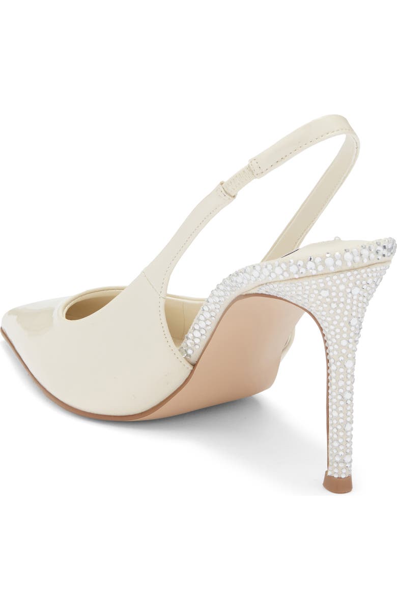 Steve Madden Jayney Slingback Pump, Alternate, color, Bone Leather