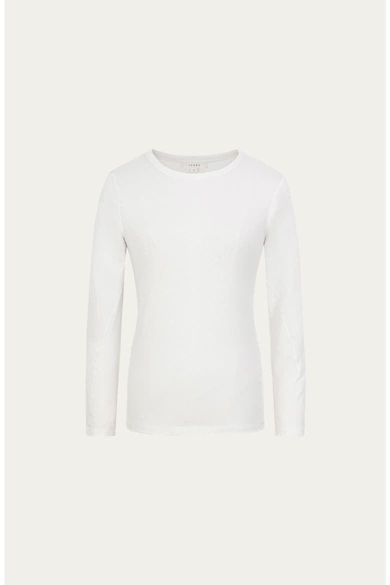 Hemp Essentials Long Sleeve Tee, Alternate, color, white