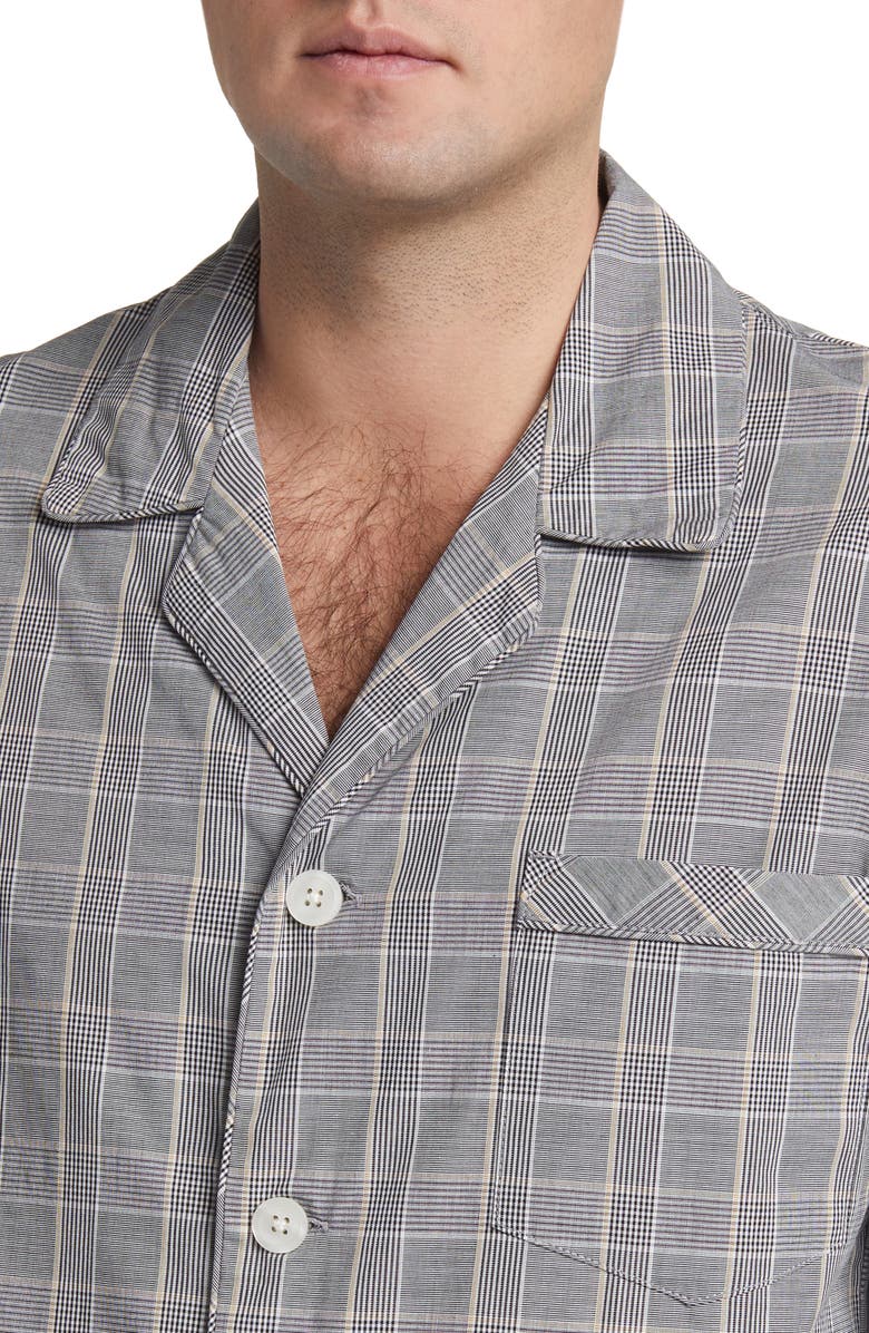 Majestic International Coopers Plaid Woven Cotton Pajamas, Alternate, color, 