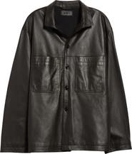 ジャケット・アウター LEMAIRE STAND COLLAR OVERSHIRT Lemaire STAND COLLAR OVERSHIRT LIGHT GD DENIM | REVERSIBLE