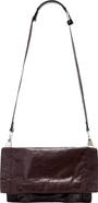 AllSaints Lutece Small Leather Crossbody Bag