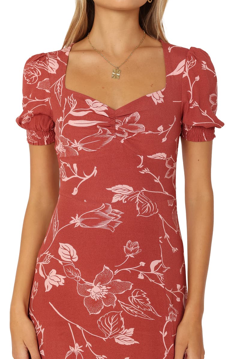 Franklin Floral Puff Sleeve Maxi Dress